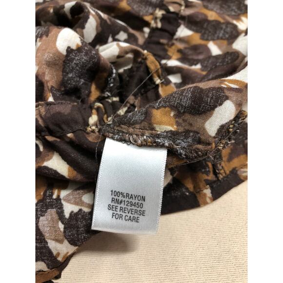 Apt. 9 Women Blouse Minimalist Mob Wife Embelished loose Sleeveless L Bella Swan - Picture 6 of 8